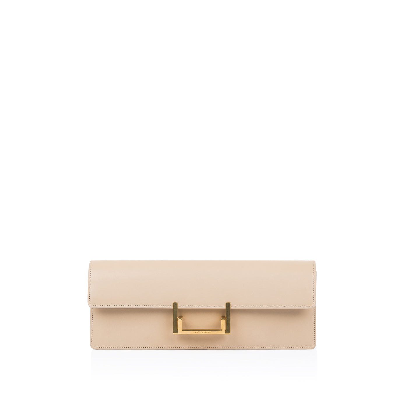 Saint Laurent Luxury Leather Red Clutch Style 9