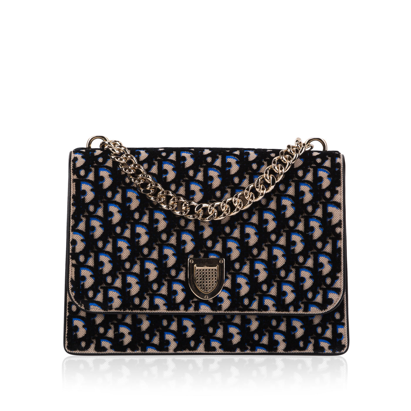 Dior Monogram Nylon Chain Canvas Tote