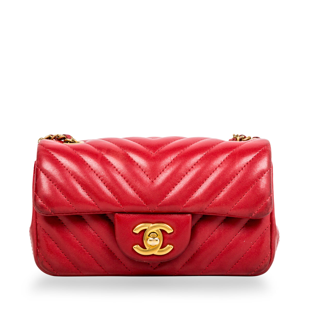 Chanel Classic Flap Lambskin Gold Shoulder Bag Style 7