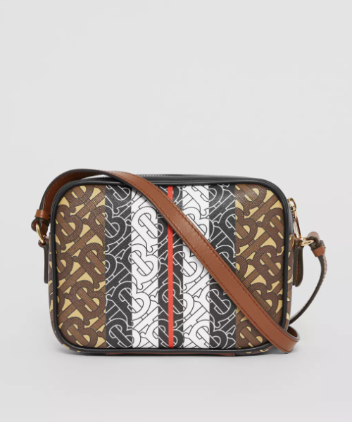 Burberry Stripe Camera Handbag - Rovelle Bags