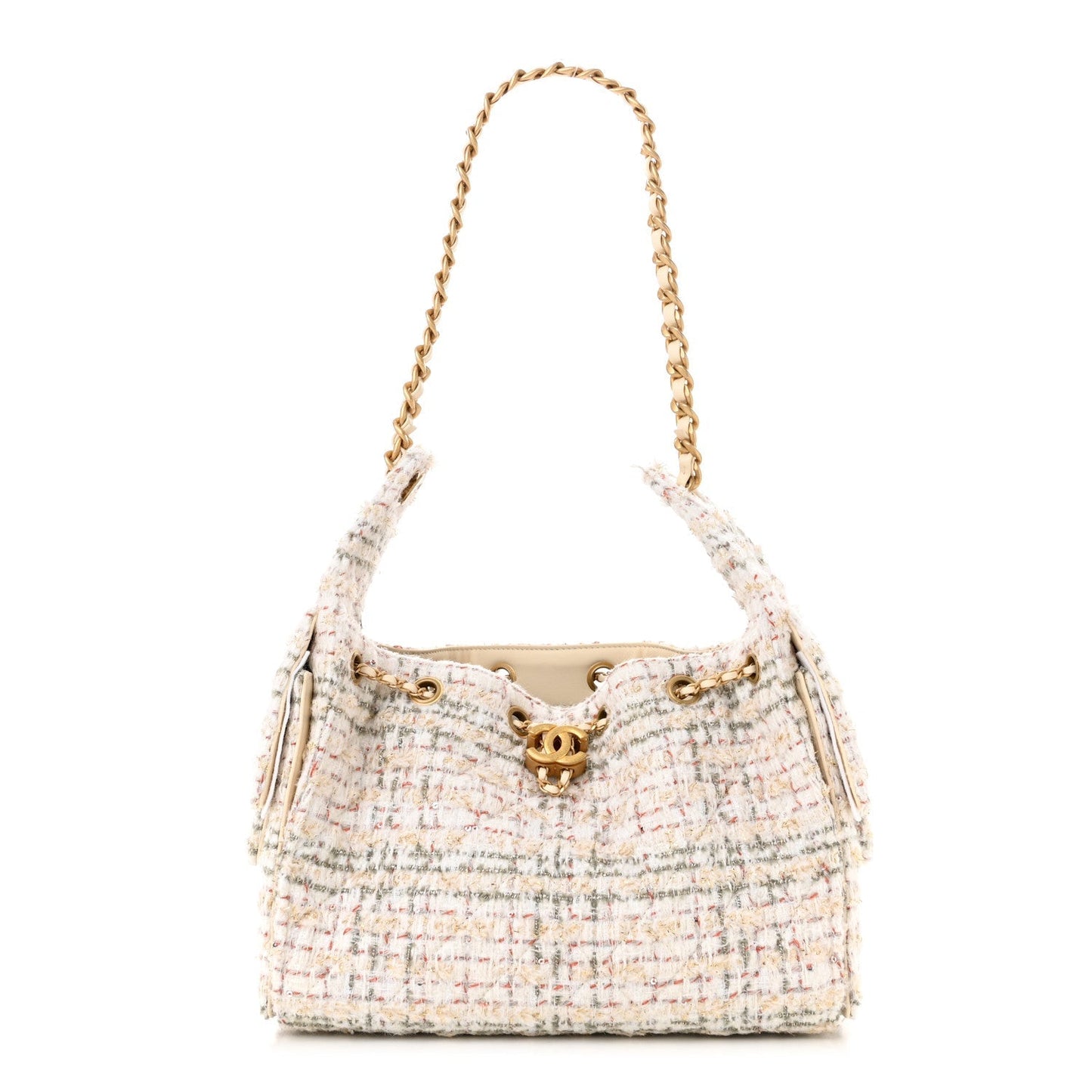 Chanel Tweed Quilted Small Chanel 25 Handbag - Rovelle Bags