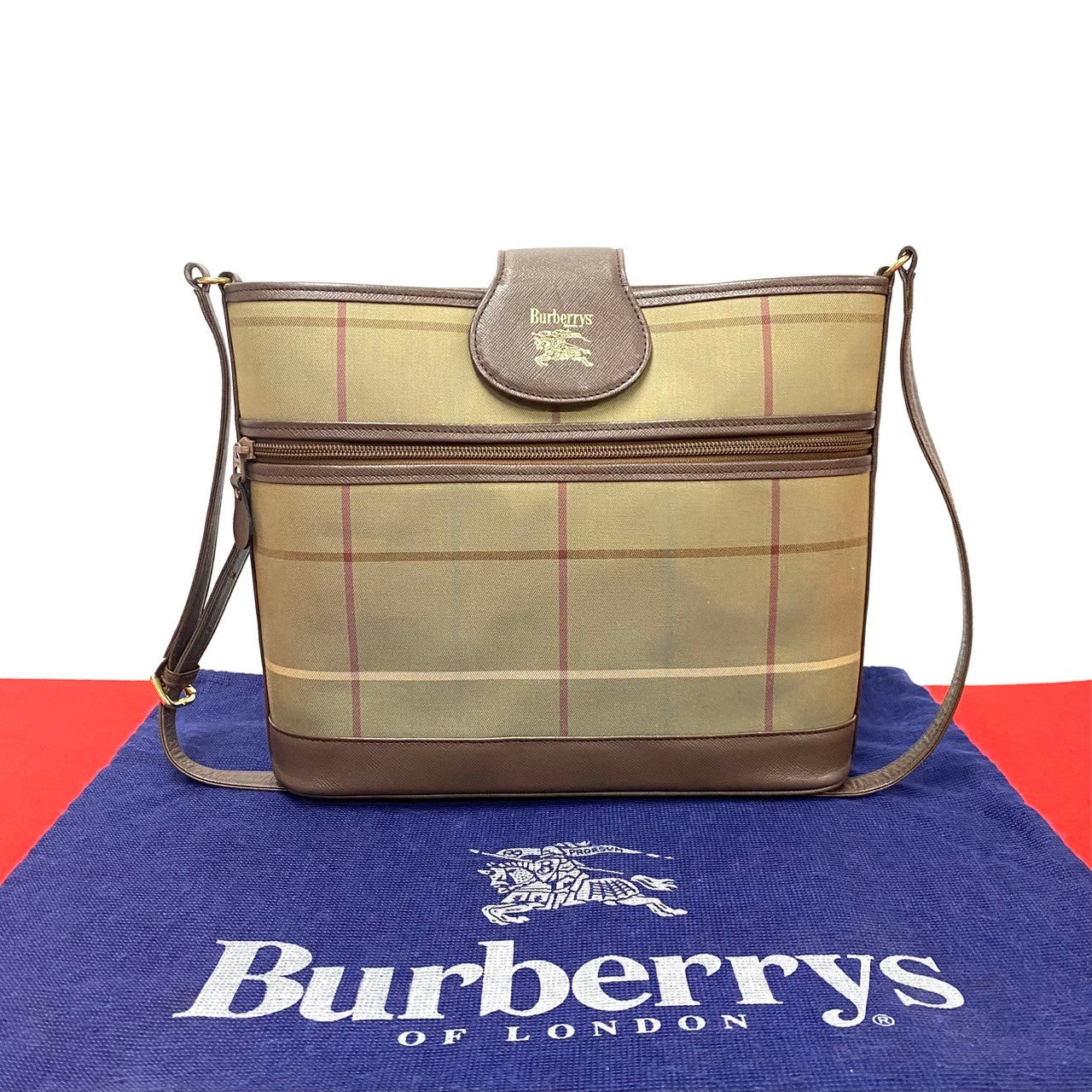 Burberry Check Shoulder Bag - Rovelle Bags