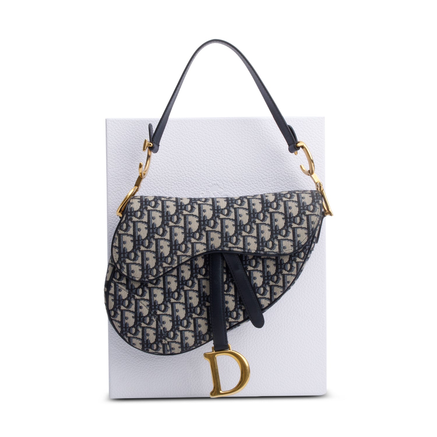 Christian Dior Oblique Medium Saddle Bag
