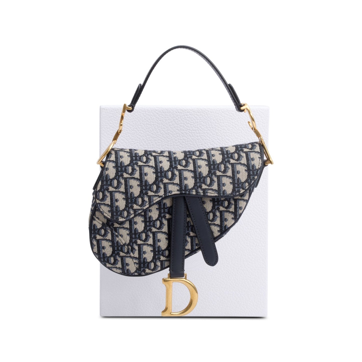 Christian Dior Oblique Mini Saddle Bag