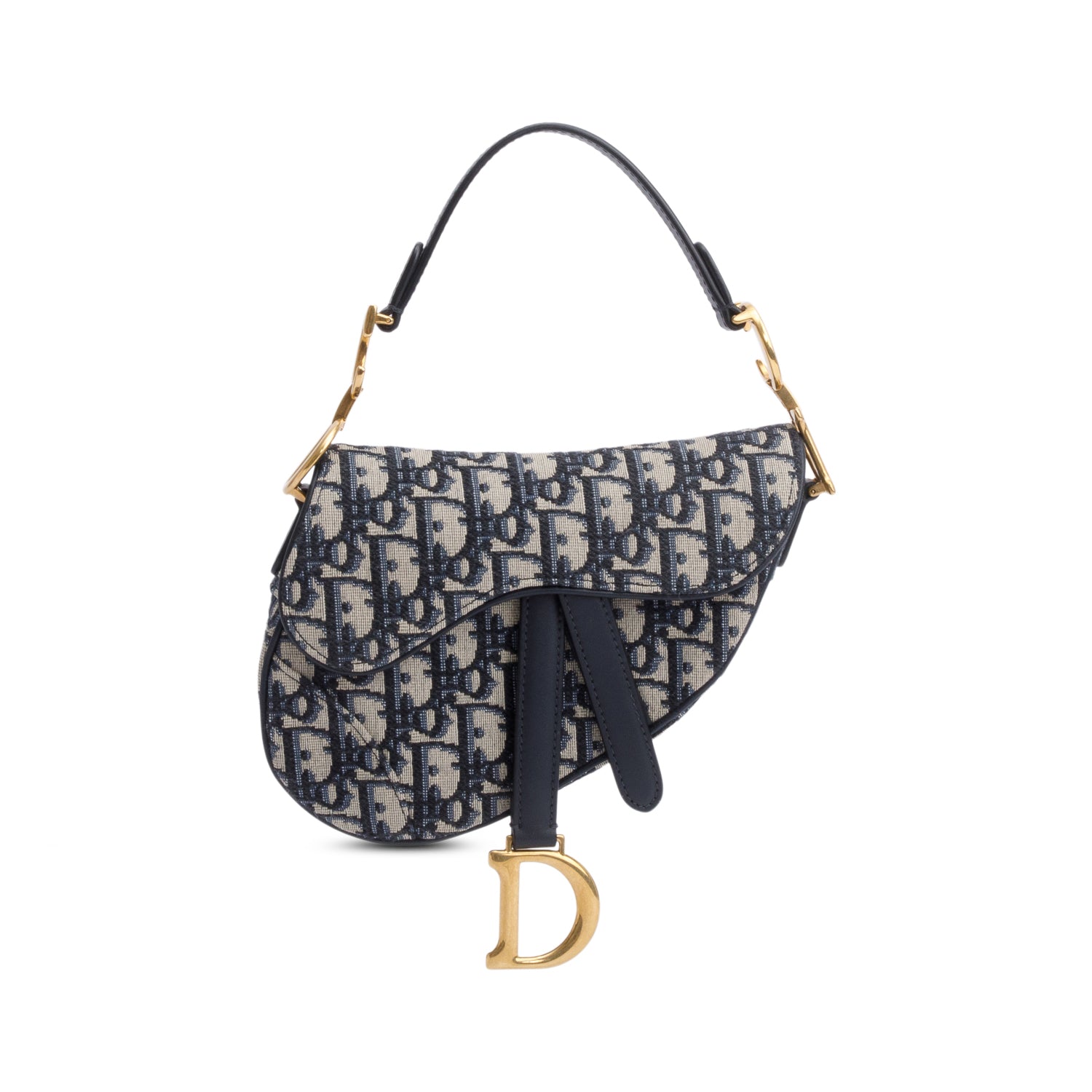 Christian Dior Oblique Mini Saddle Bag