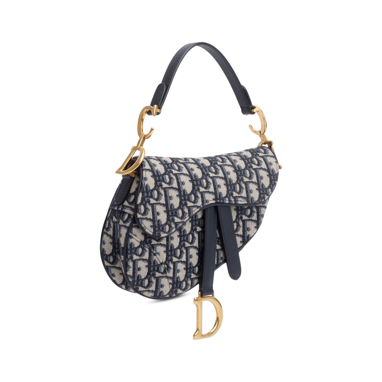 Christian Dior Oblique Mini Saddle Bag