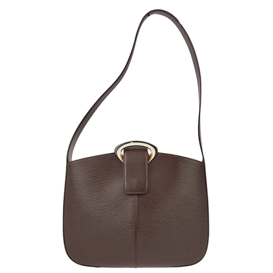 Louis Vuitton Brown Epi Reverie Shoulder Bag M5216D