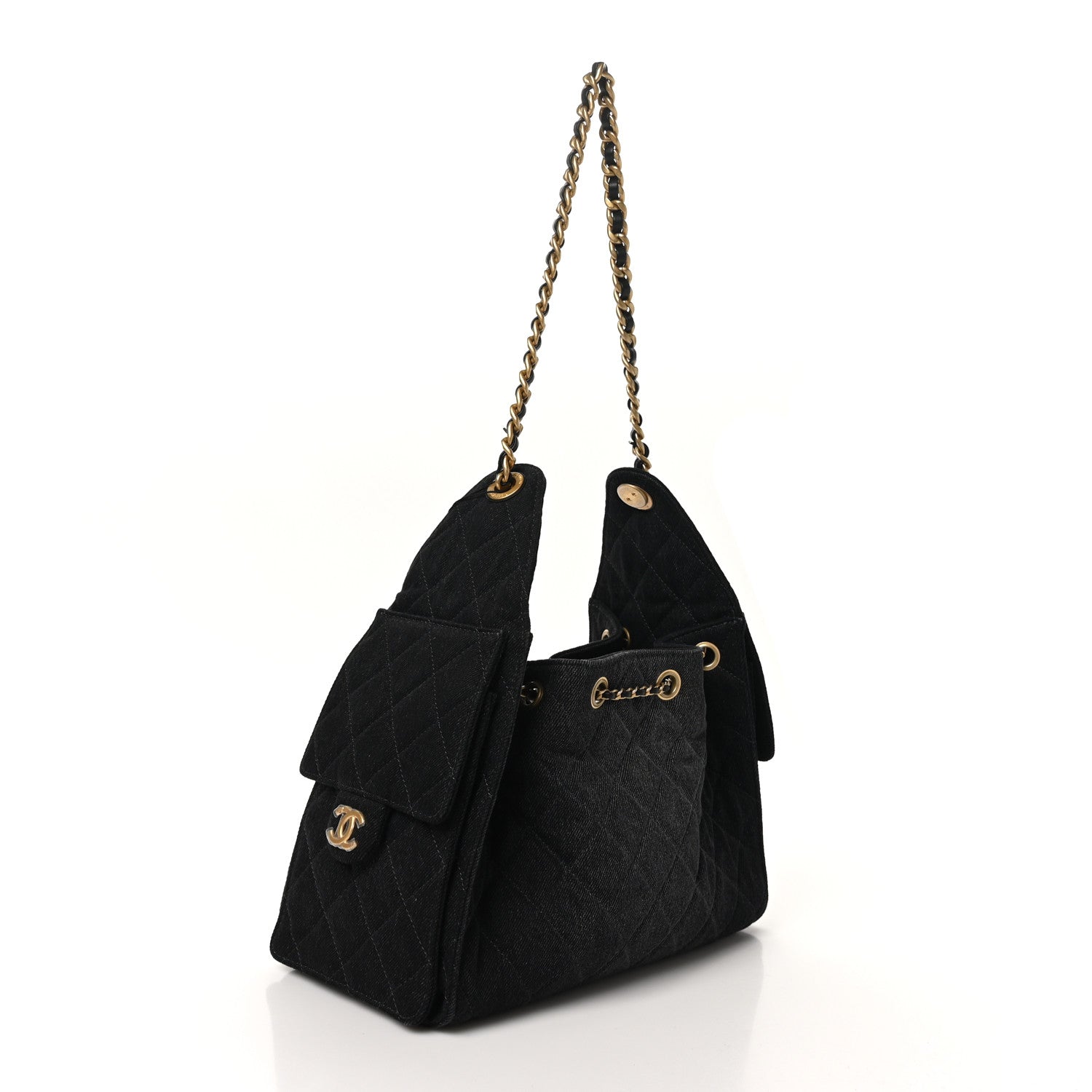 Chanel Washed Quilted Small Chanel 25 Handbag - Rovelle Bags