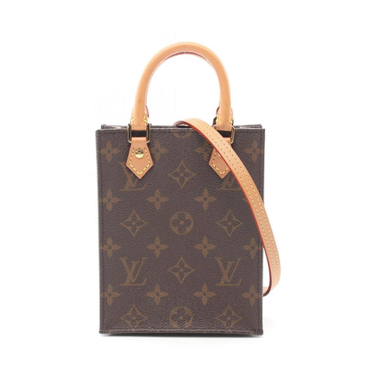 Louis Vuitton Coated Canvas Monogram Pvc Leather Handbag