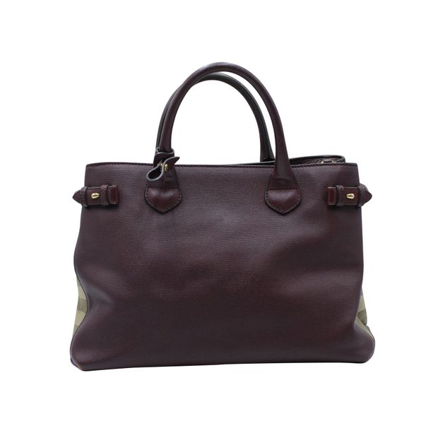 Burberry Check Tote - Rovelle Bags