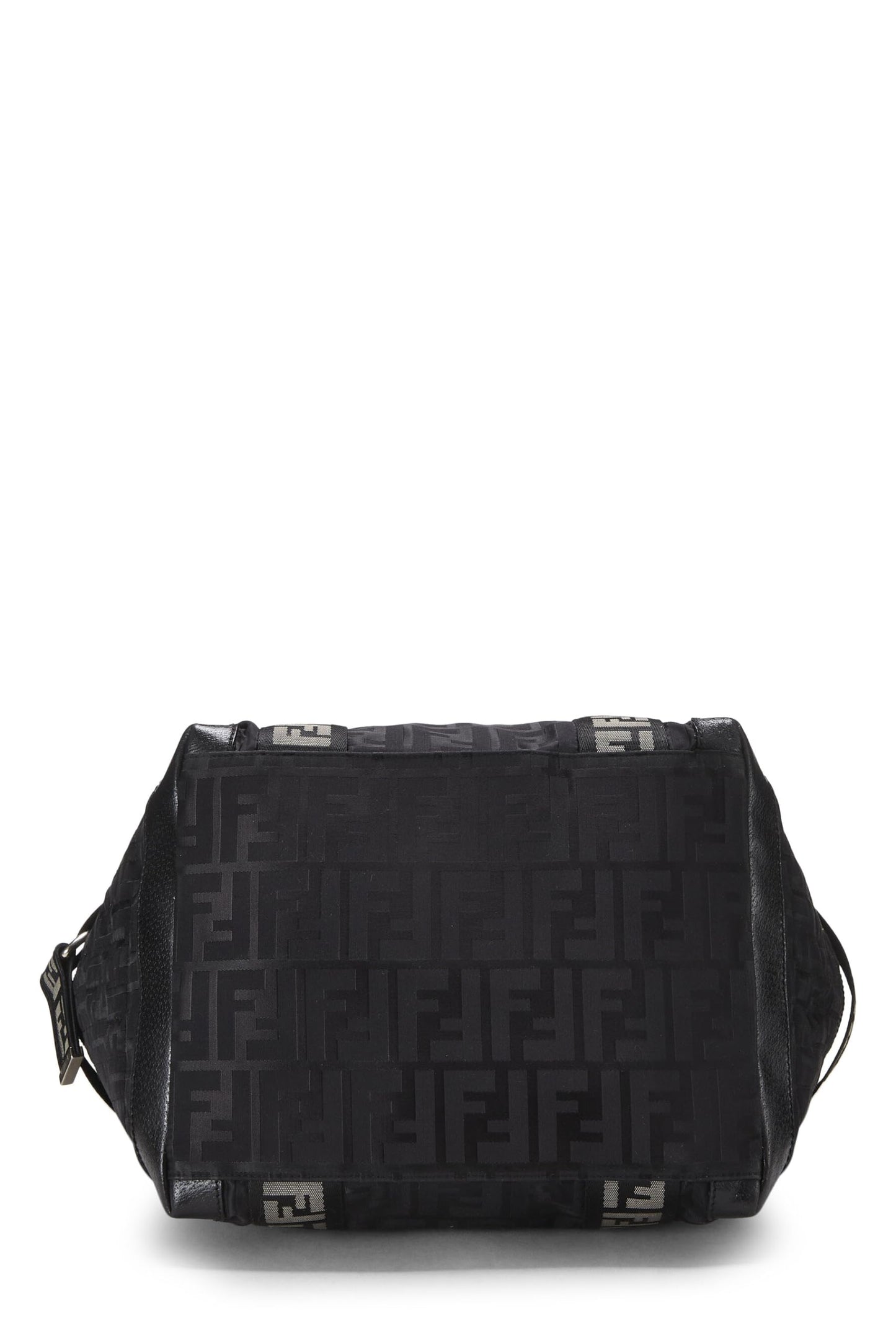 Fendi, Black Zucca Nylon Tote, Black