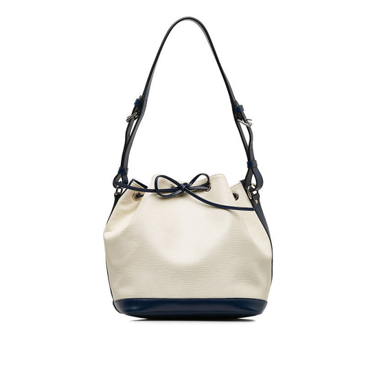 Louis Vuitton M40881 Ivory Navi Leather Louis Vuitton