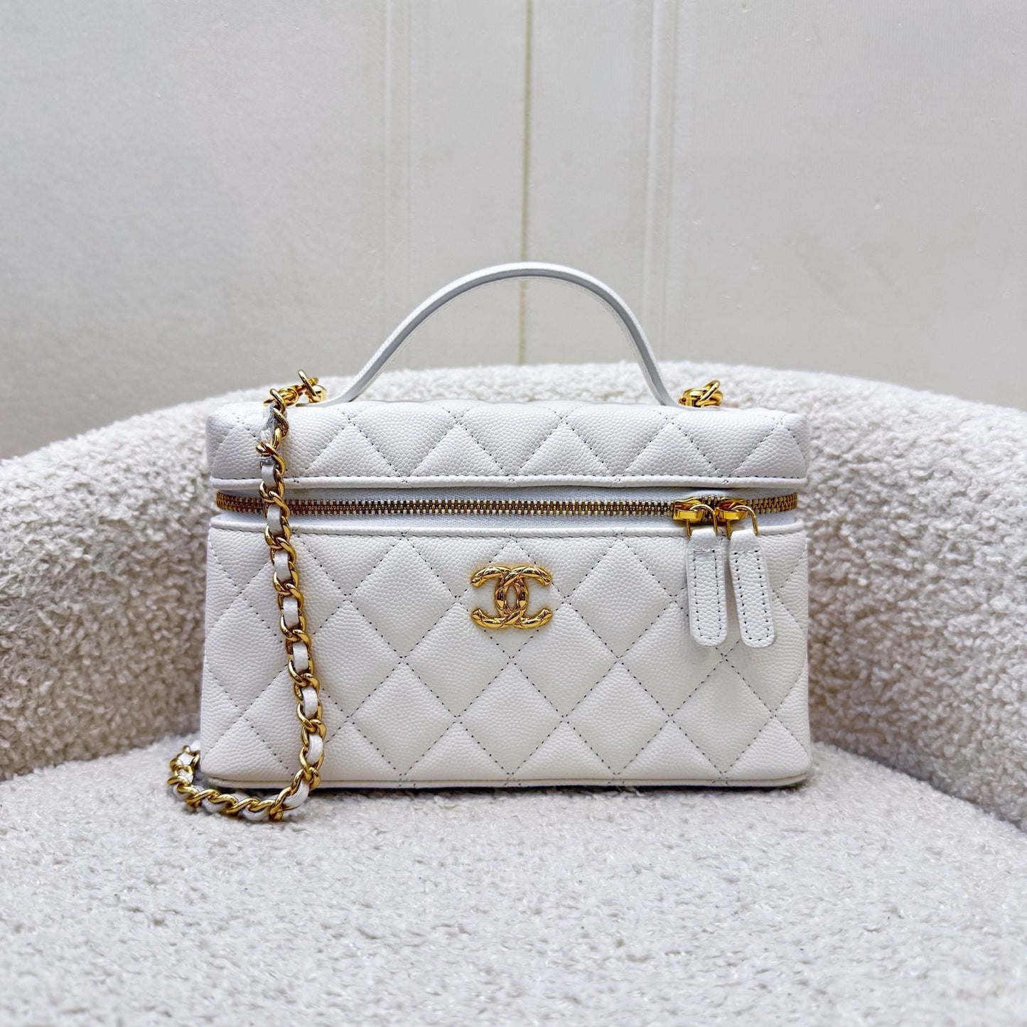Chanel [LN - Local Full Set Vanity Bag - Rovelle Bags