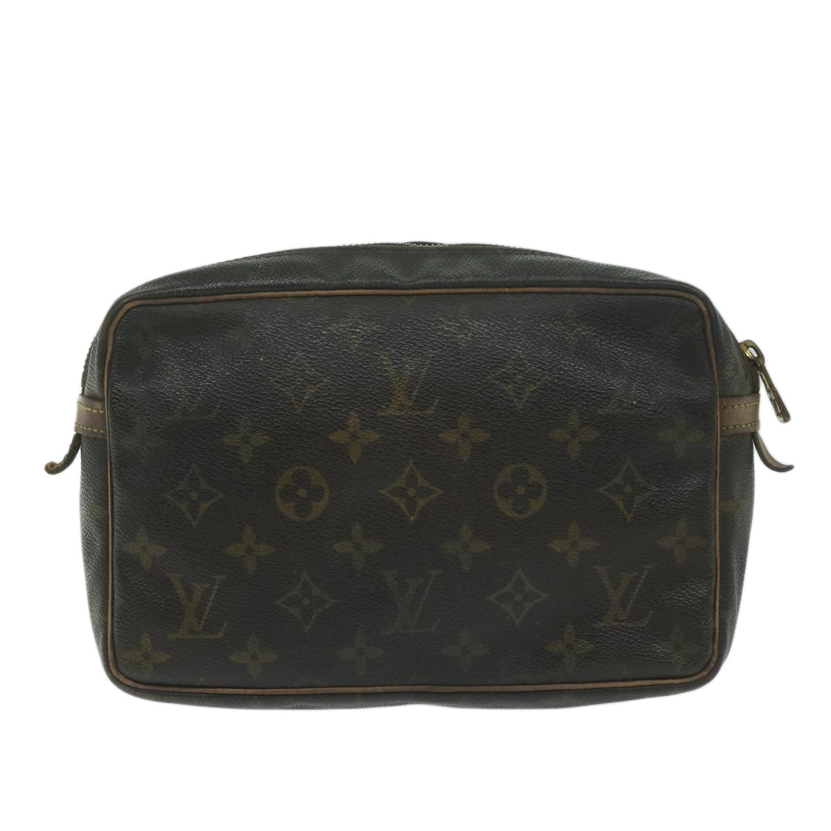 LOUIS VUITTON Monogram Compiegne 23 Clutch Bag M51847 LV Auth 64705