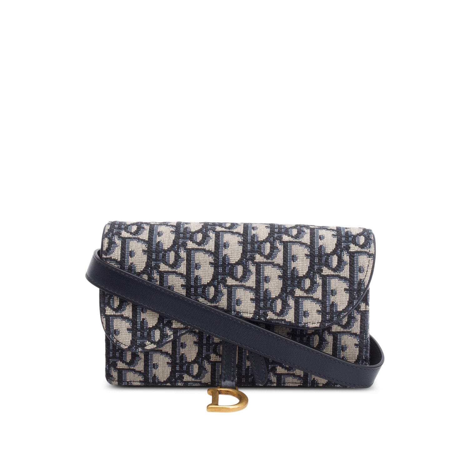 Christian Dior Oblique Saddle Belt Pouch