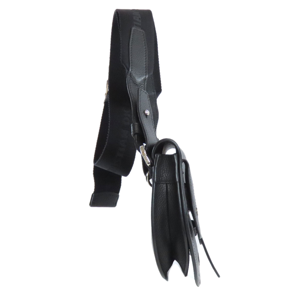 Christian Dior Shoulder Bag Calfskin black saddle Women