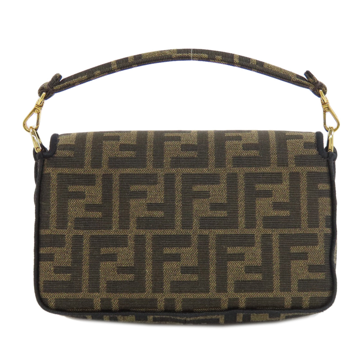 FENDI Shoulder Bag canvas Brown Zucca Pattern 2WAY
