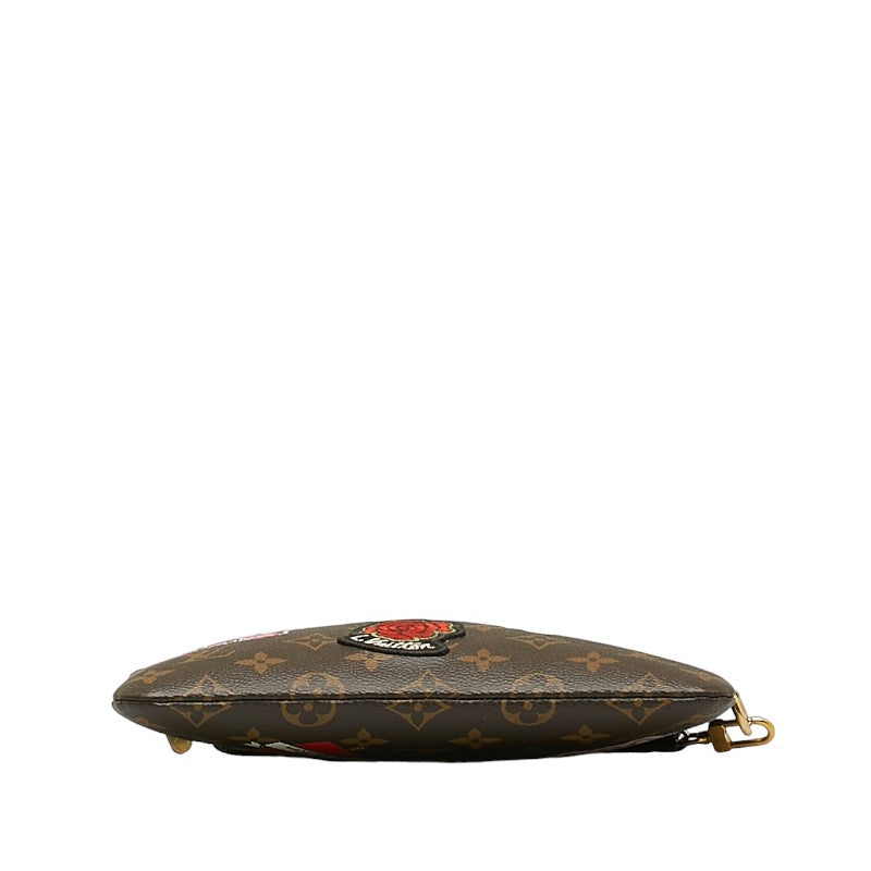 Louis Vuitton Monogram M63447 Porch PVC Brown Multicolor
