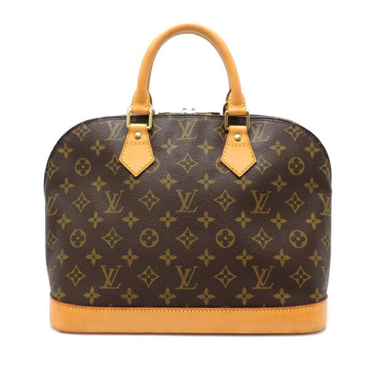 Louis Vuitton Brown Canvas Alma handbag bag