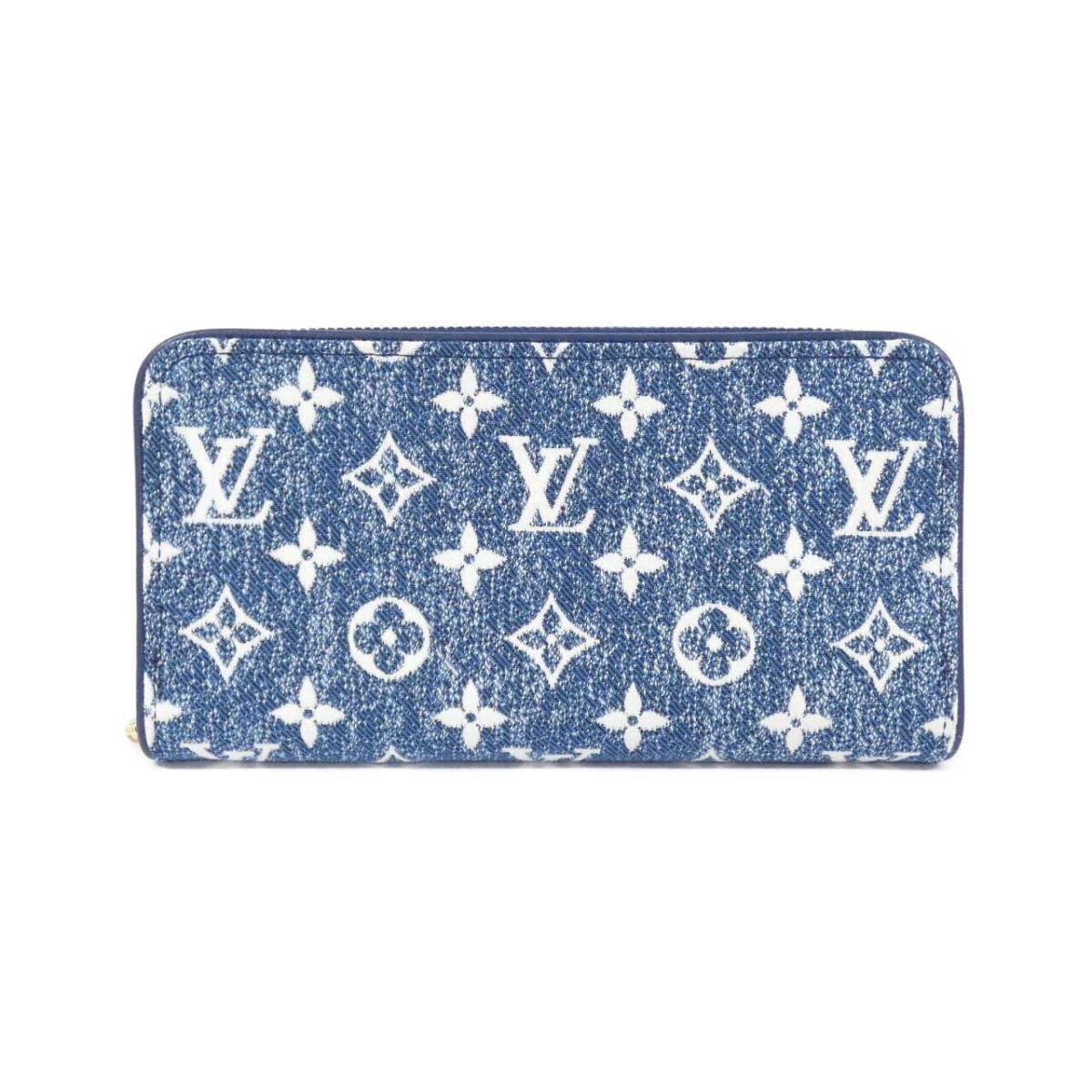 Louis Vuitton Monogram Jacquard Denim Zippy Wallet M81226 Wallet
