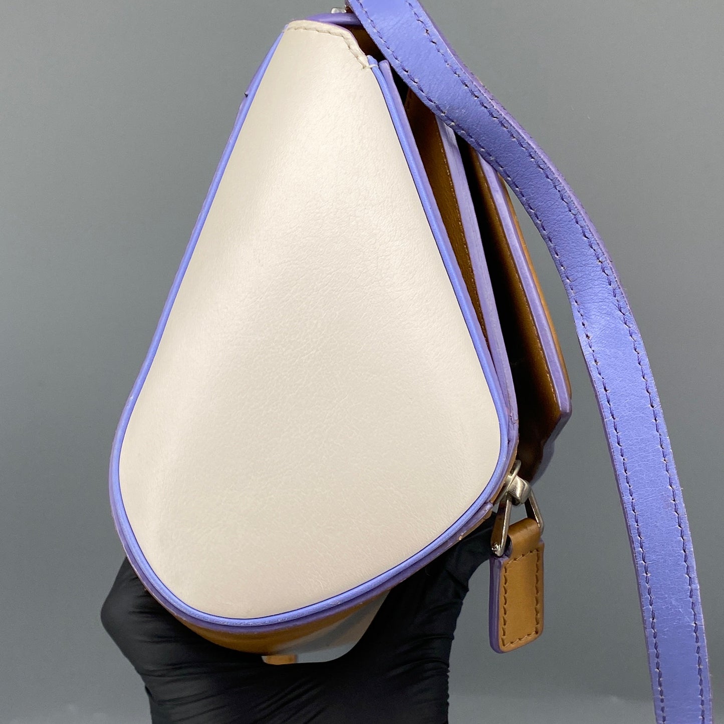 Givenchy Pandora Pure Crossbody Bag Caramel Purple White