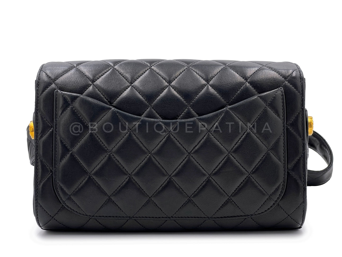 Chanel Rare Chanel 1991 Lambskin Crossbody Crossbody Bag - Rovelle Bags