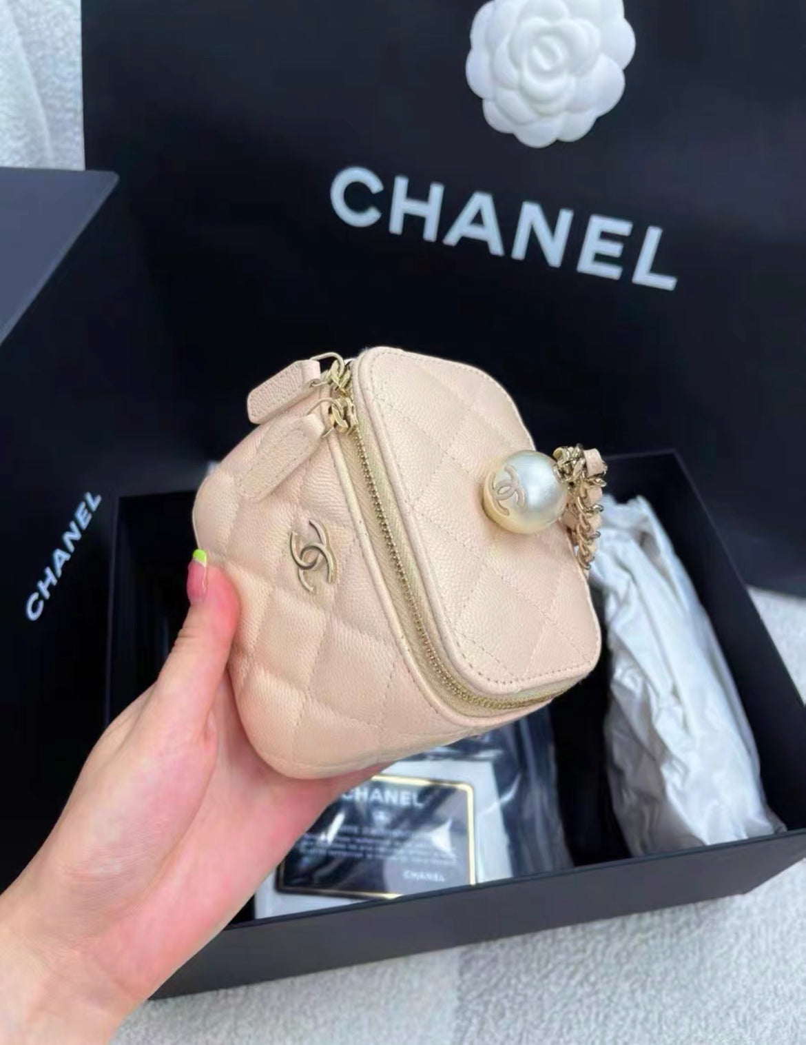 Chanel Vanity Clutch - Rovelle Bags