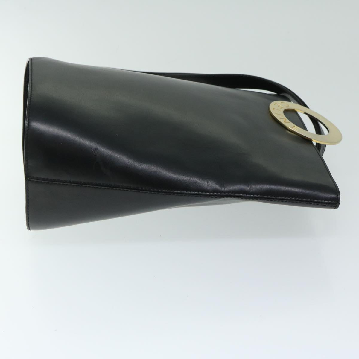 Luxury CELINE Shoulder Bag Leather Black 67807