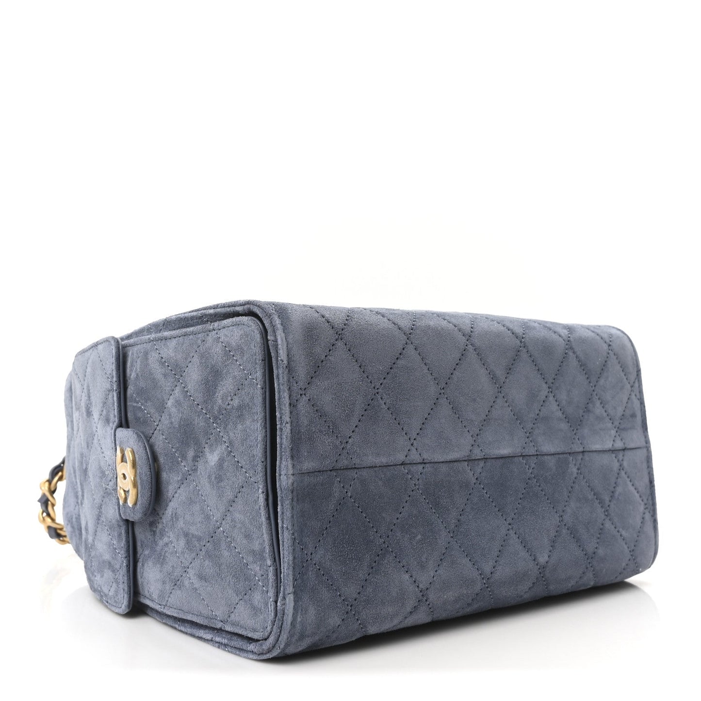 Chanel Suede Quilted Small Chanel 25 Handbag - Rovelle Bags