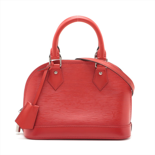 LOUIS VUITTON Alma BB in Epi Red M41160 Ladies