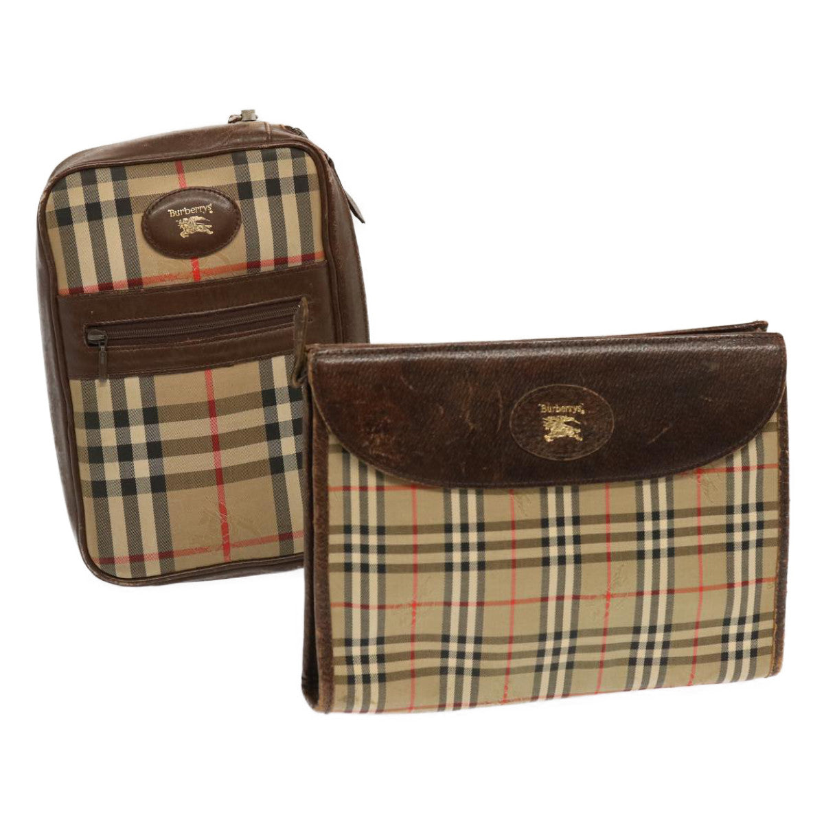 Burberry Check Clutch - Rovelle Bags