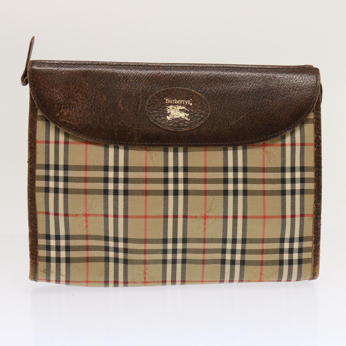 Burberry Check Clutch - Rovelle Bags