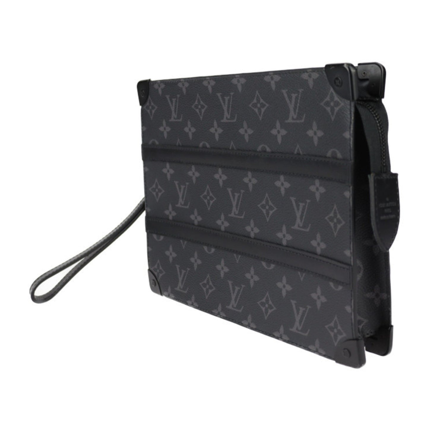 Louis Vuitton Monogram Eclipse Monogram Eclipse Monogram Eclipse Clutch Bag Handbag Pouch
