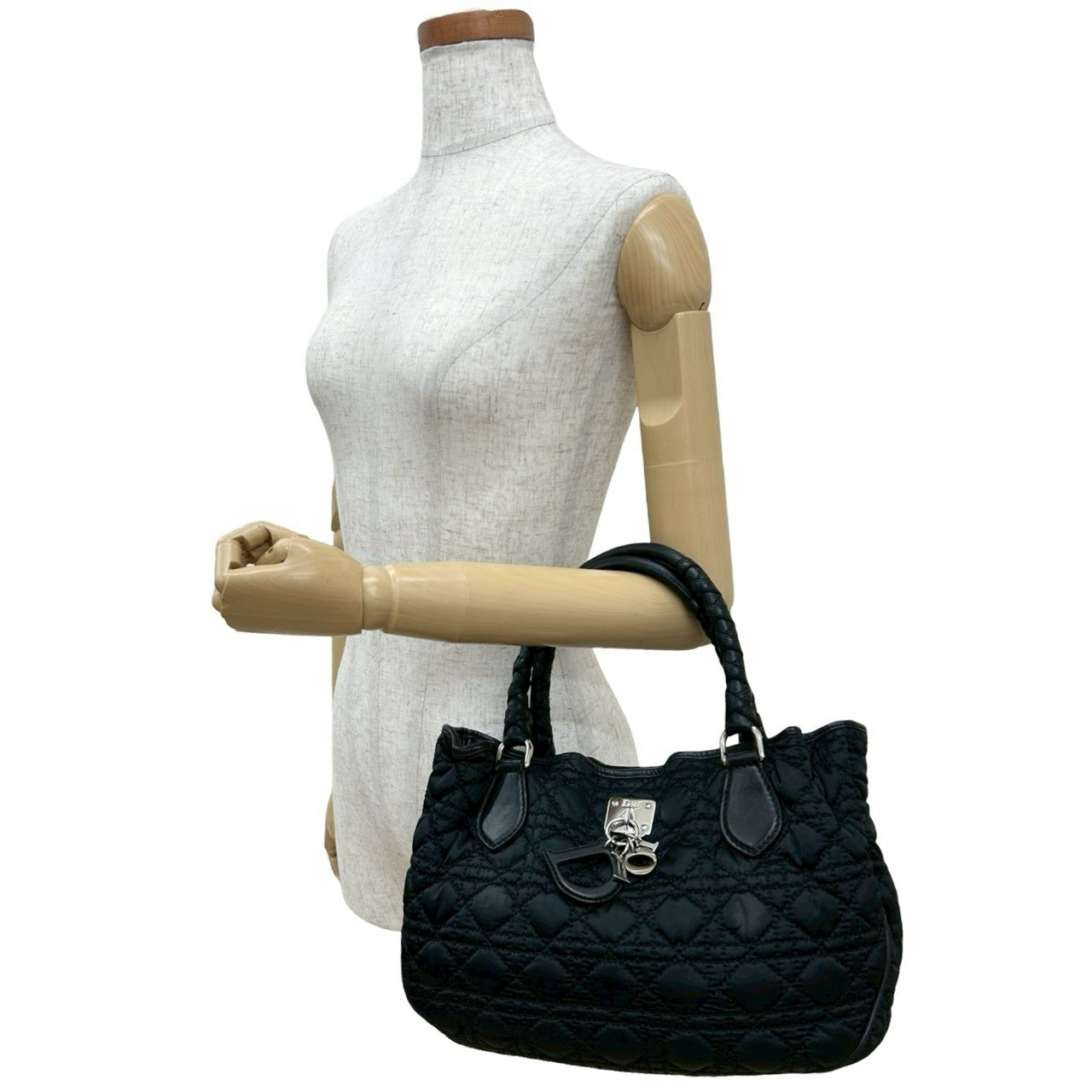 Dior Handbag leather black Lovely