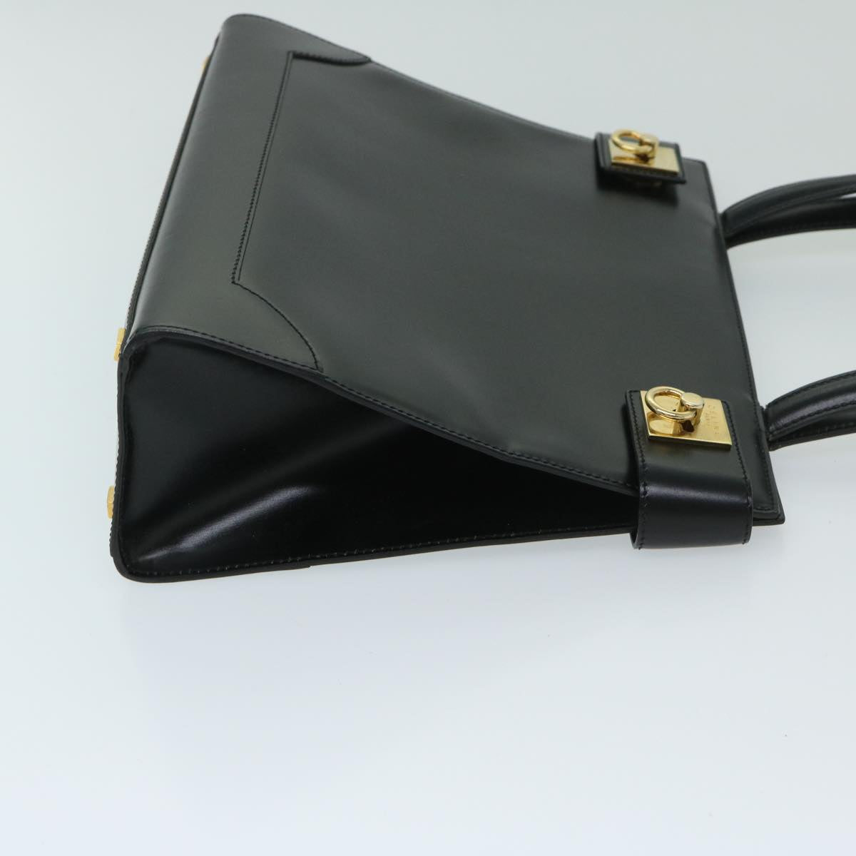 Luxury CELINE Hand Bag Leather Black 69373
