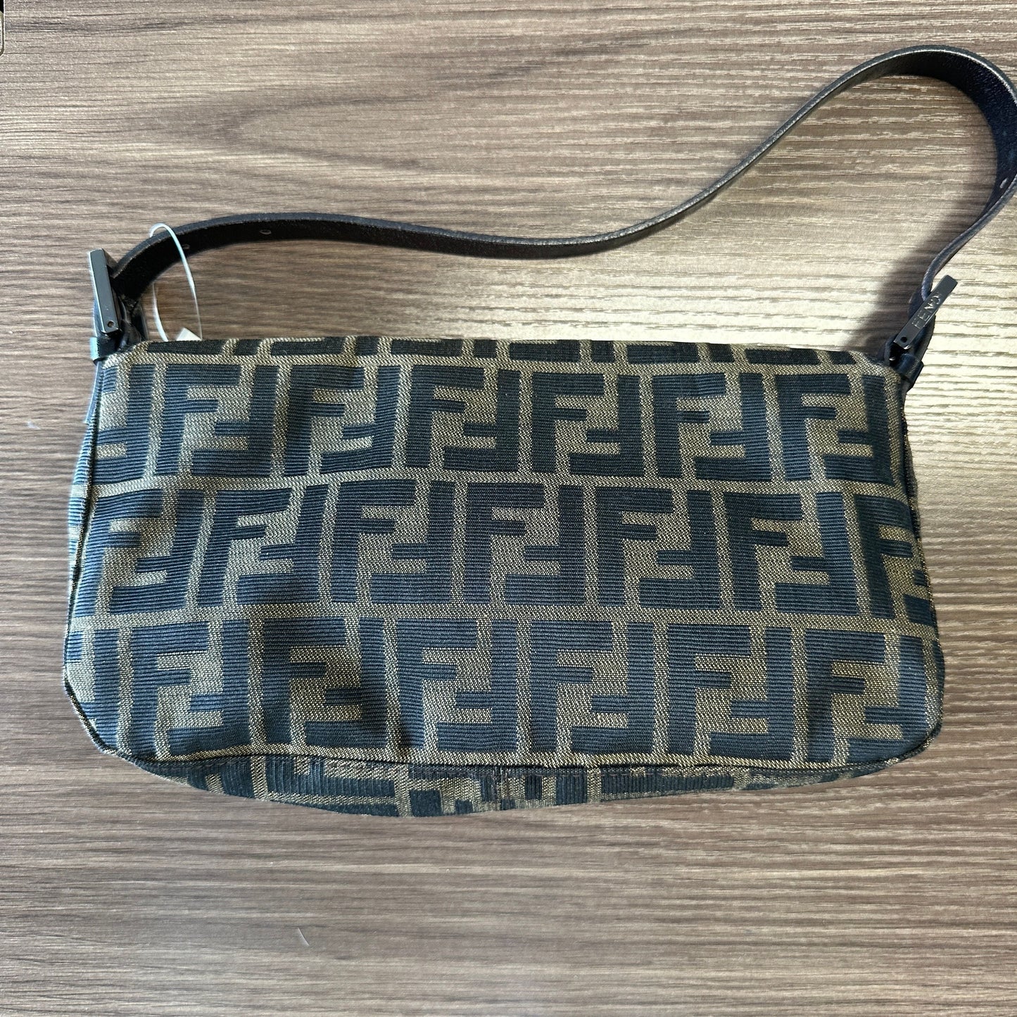 Fendi Zucca Baguette Brown Canvas LB122751