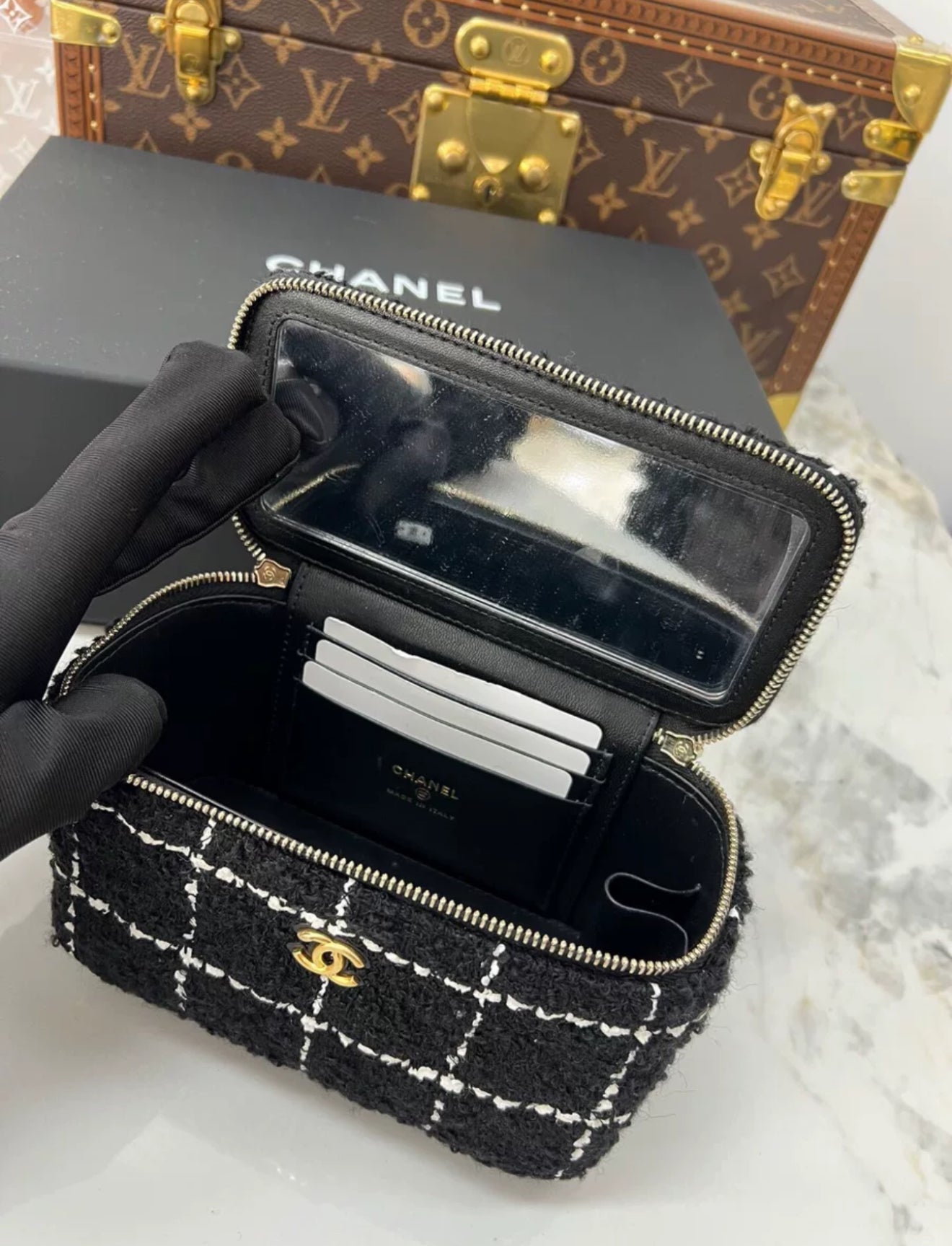 Chanel Vanity Clutch - Rovelle Bags