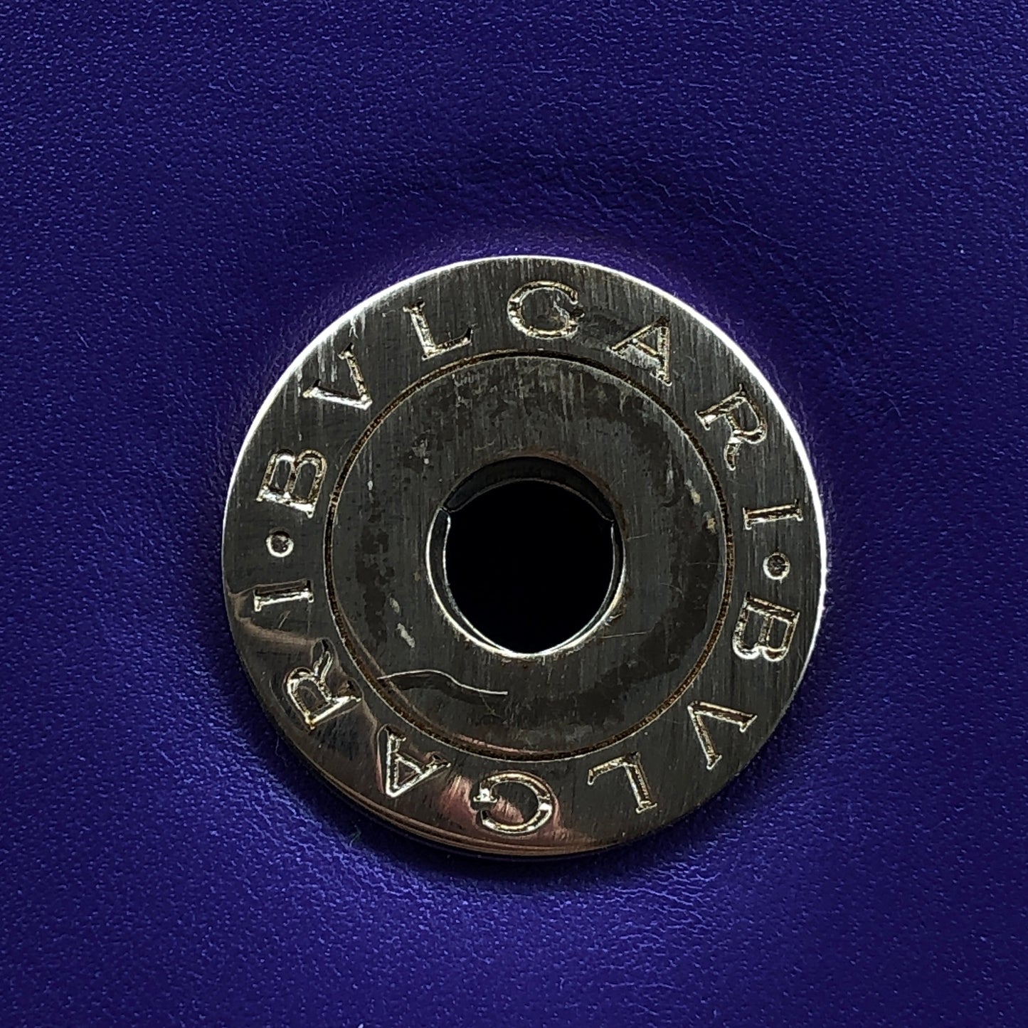 Bulgari Purple Serpenti Forever Flap Shoulder Bag