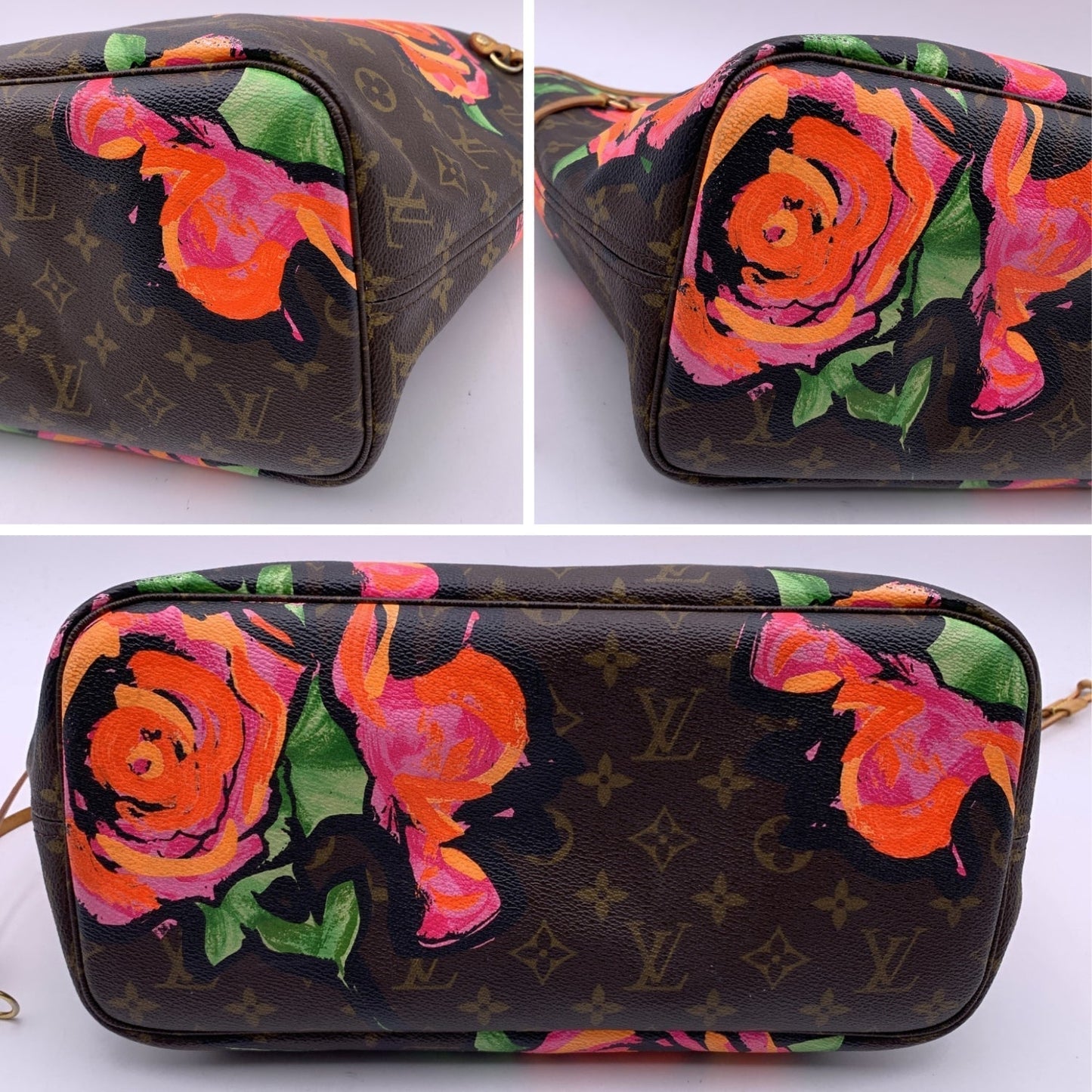 LOUIS VUITTON Limited Ed Sprouse Monogram Canvas Neverfull Mm
