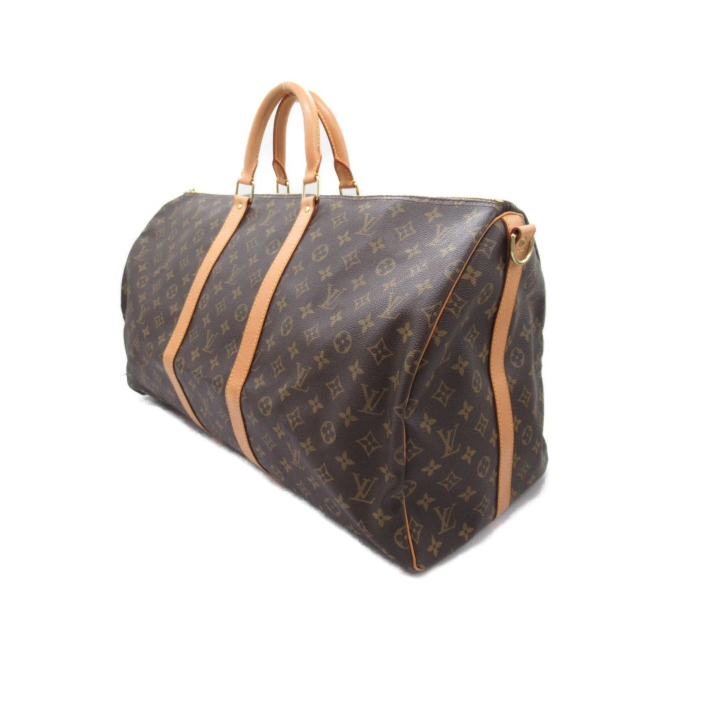 Louis Vuitton Keepall Bandouliere 55 Boston Bag Boston Bag PVC Coated Canvas Monogram Brown M41414