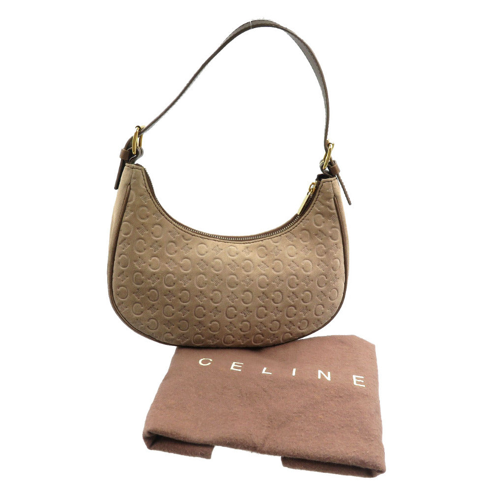 CELINE Handbag Suede mocha Women
