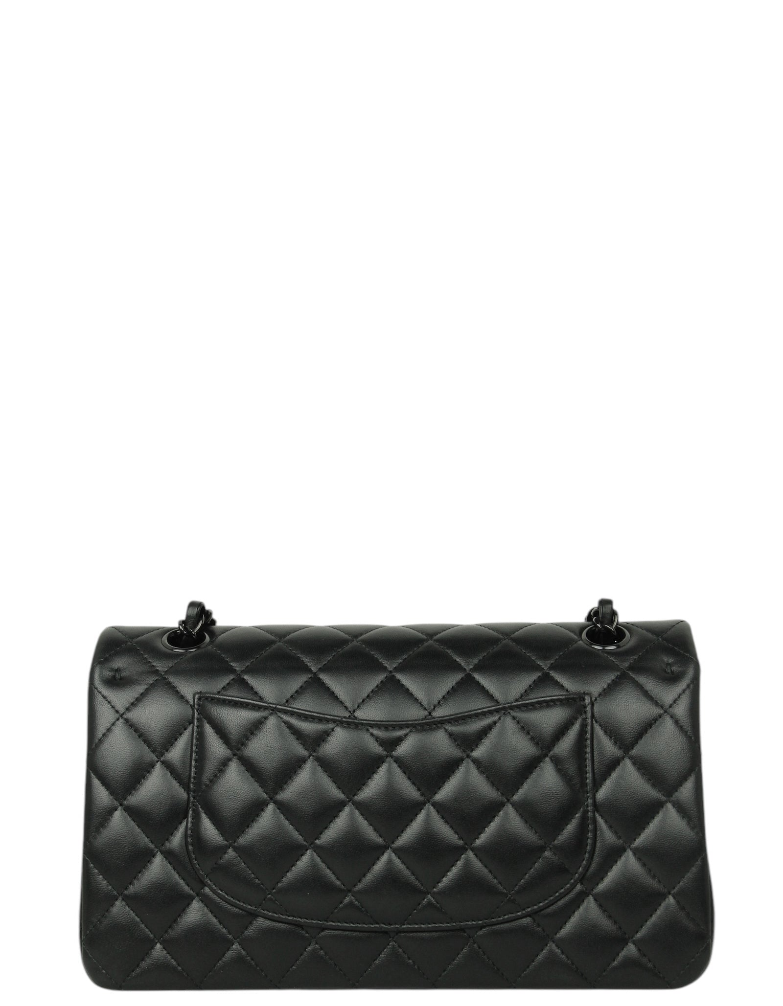 Chanel '24 SO BLACK Lambskin Medium Flap Bag - Rovelle Bags