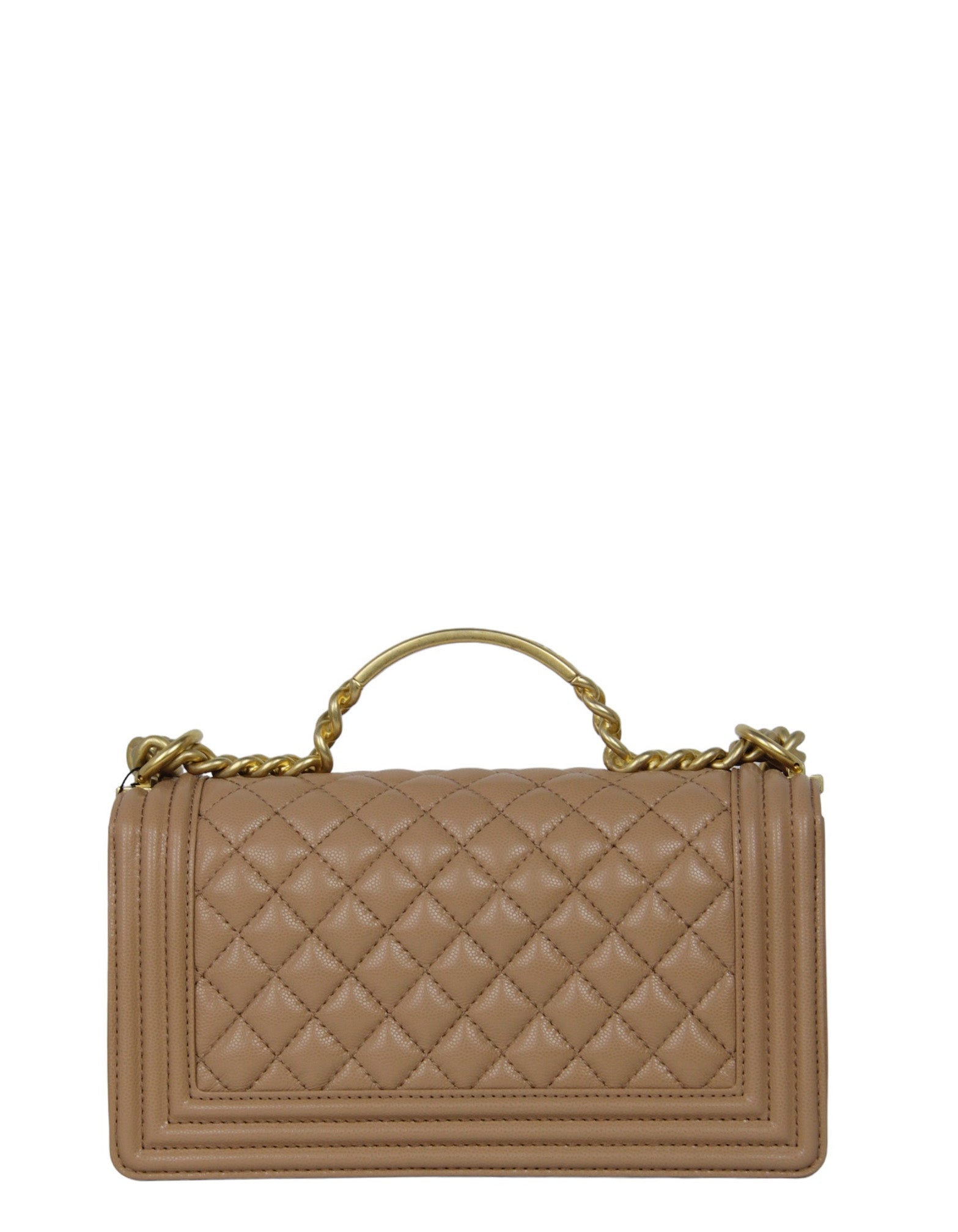 Chanel 2023 NWT Dark Beige Caviar Handbag - Rovelle Bags