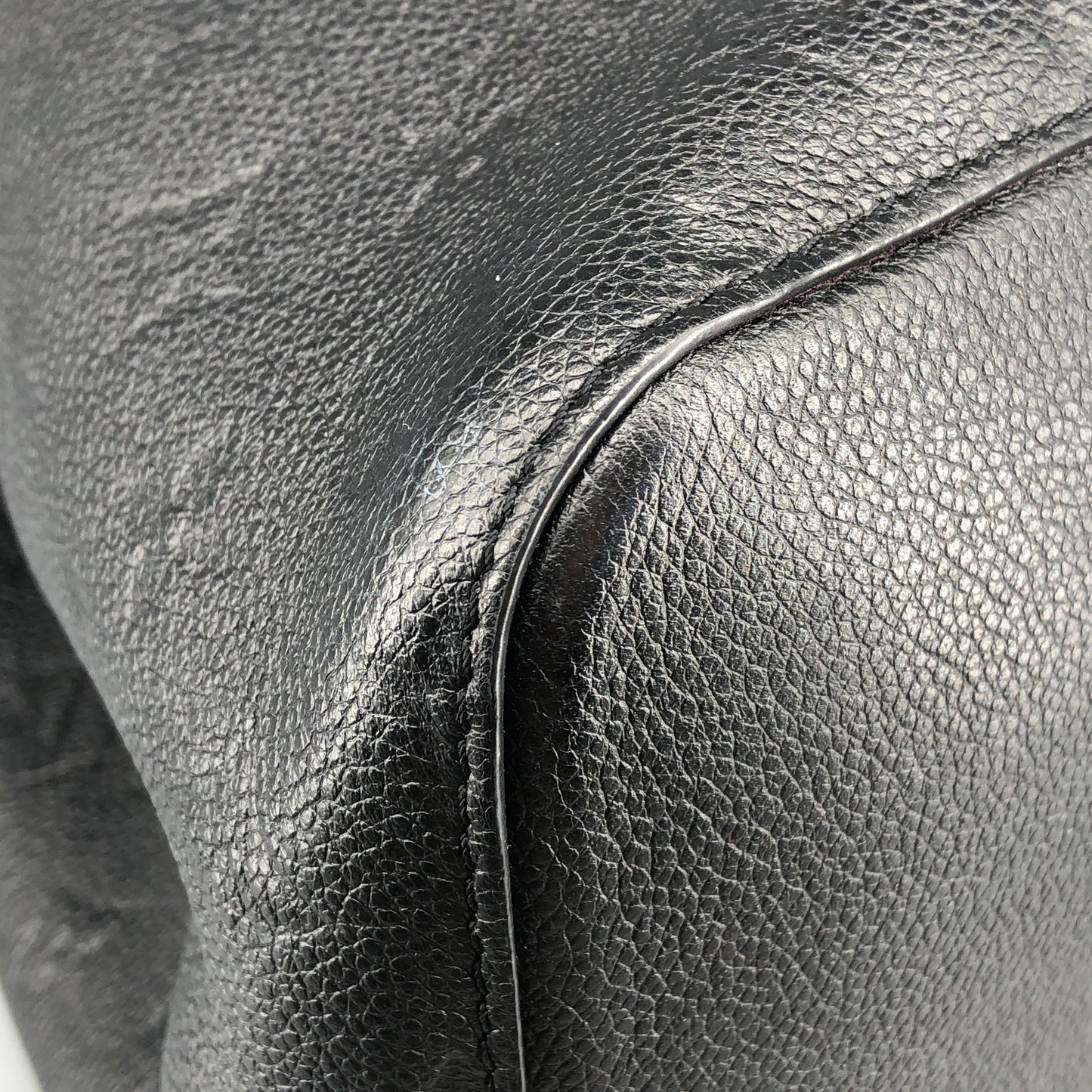 Louis Vuitton Monogram Empreinte NeoNoe Bucket Bag Black