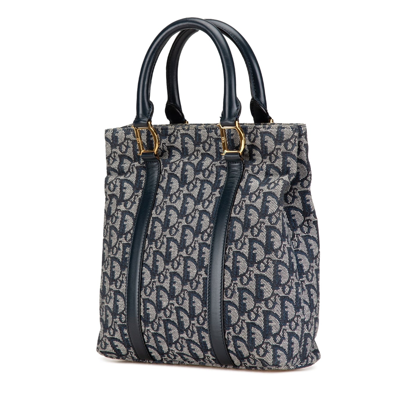 Dior Leather Canvas Tote