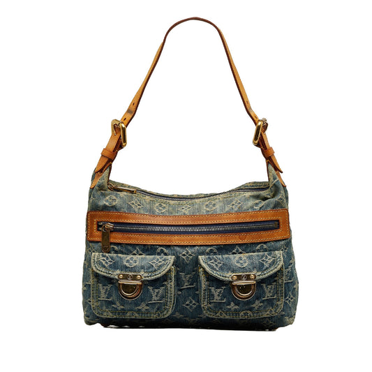LOUIS VUITTON Monogram Denim Baggy PM