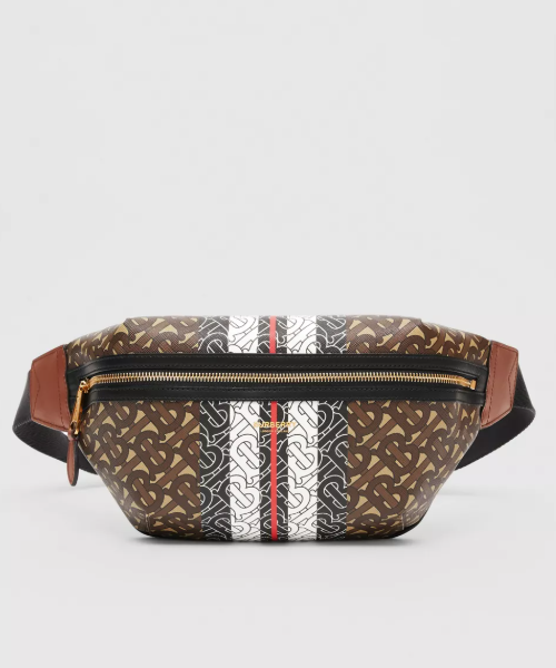 Burberry Medium Stripe Handbag - Rovelle Bags
