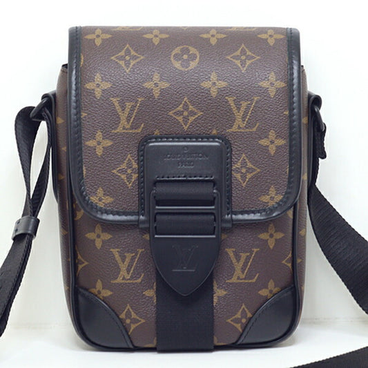 Louis Vuitton Monogram Canvas Leather Shoulder Bag