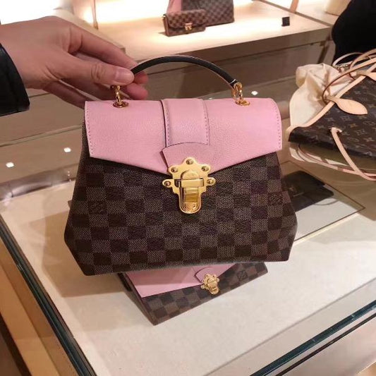 Louis Vuitton Clapton Backpack Damier Ebene Magnolia