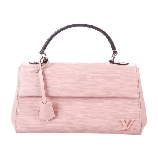 Louis Vuitton Cluny BB Bag Epi Leather Rose Ballerine